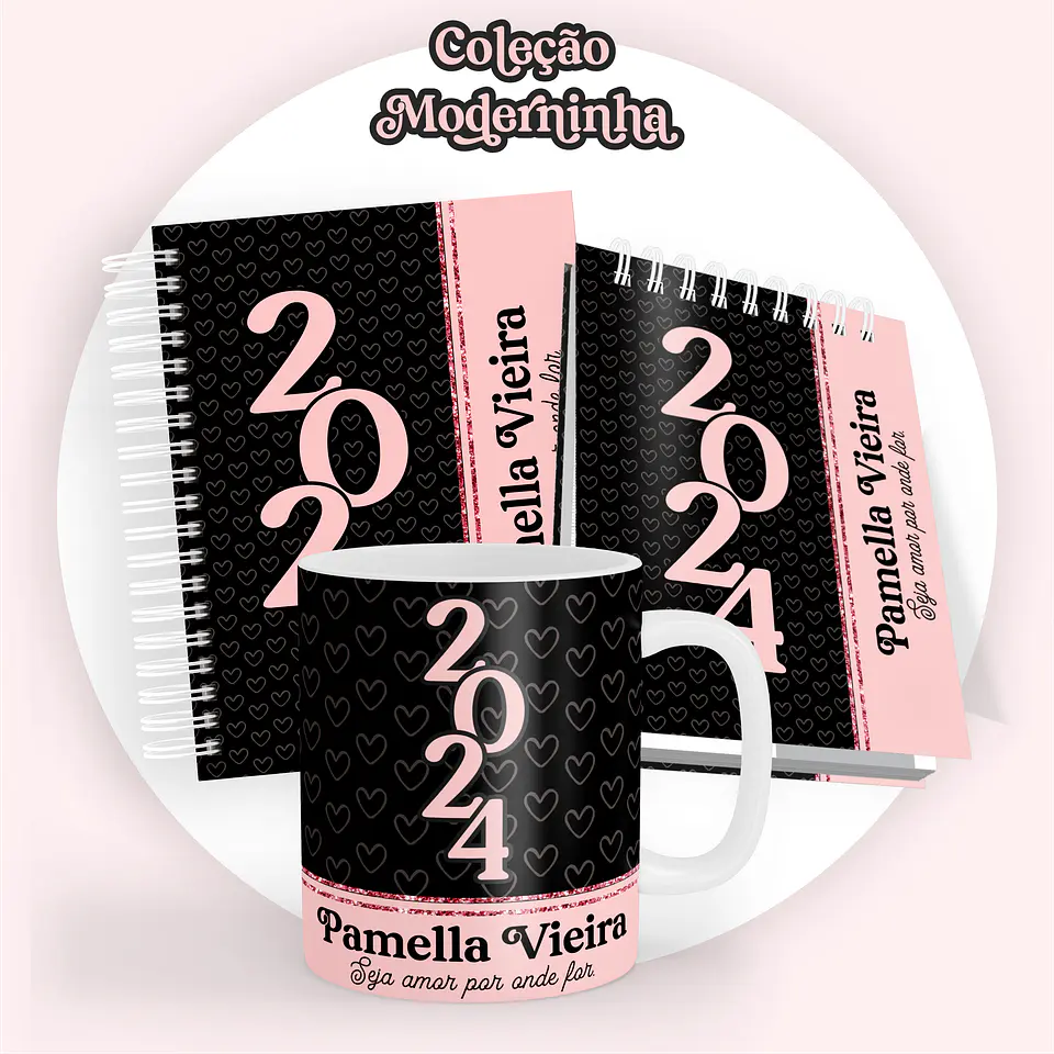 ARQUIVO ENCADERNAÇÃO COMBO PRETO E ROSA 2024 - PAMELLA 4