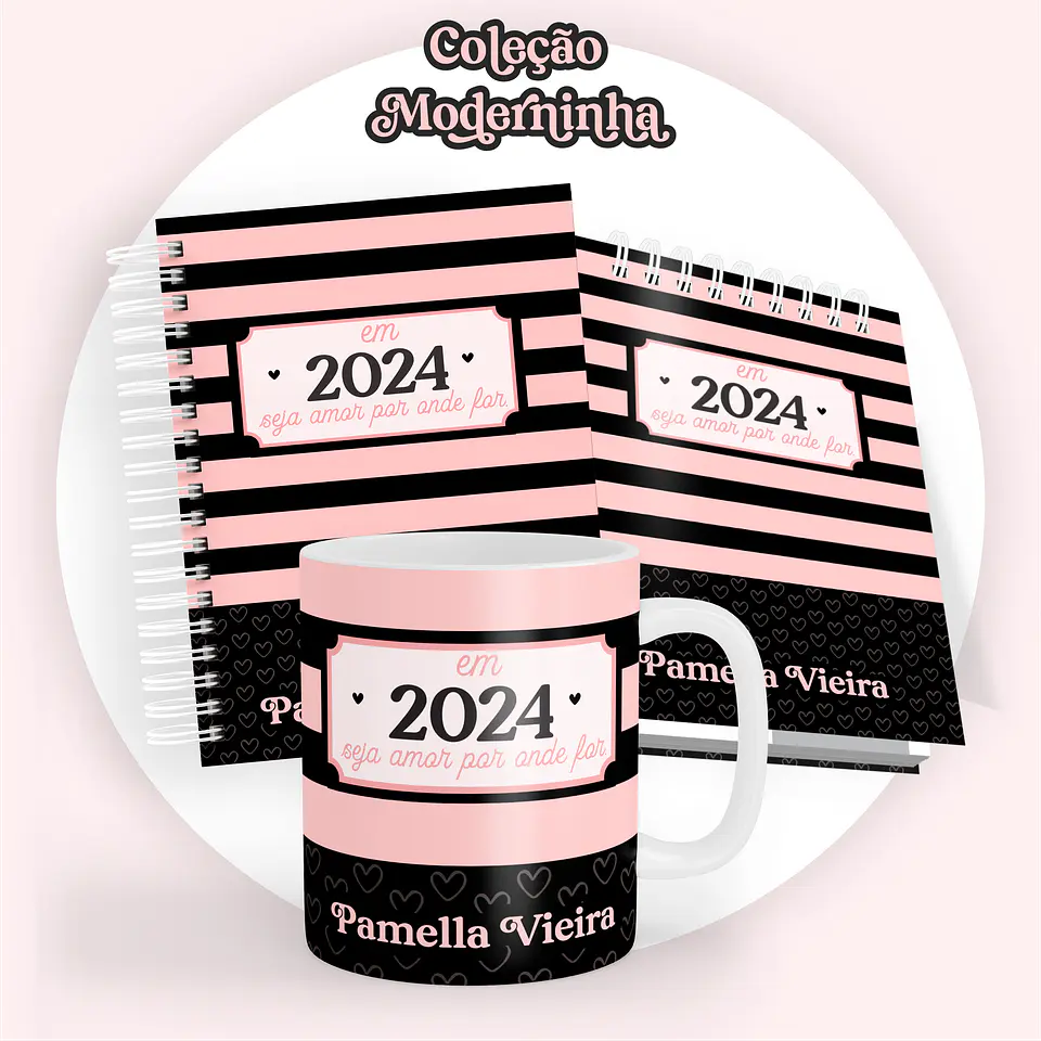 ARQUIVO ENCADERNAÇÃO COMBO PRETO E ROSA 2024 - PAMELLA 5