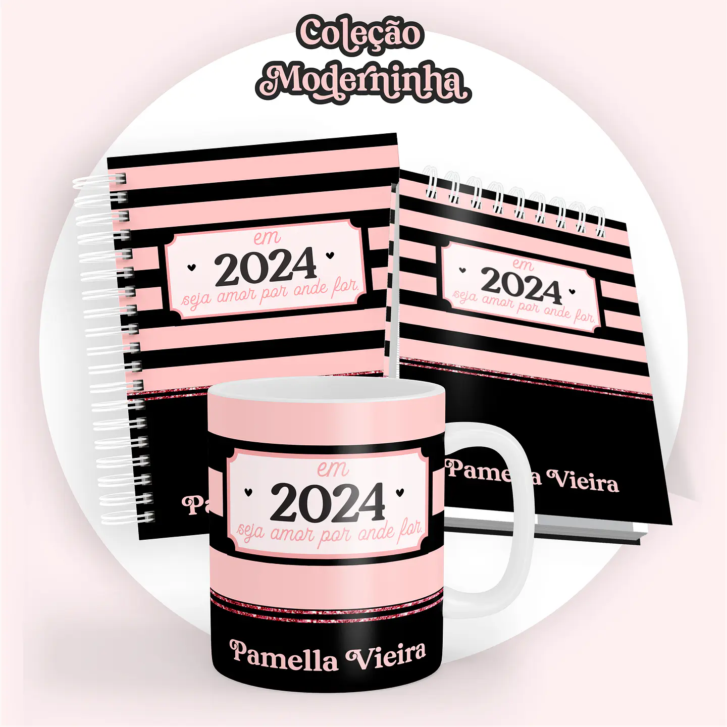 ARQUIVO ENCADERNAÇÃO COMBO PRETO E ROSA 2024 - PAMELLA 6