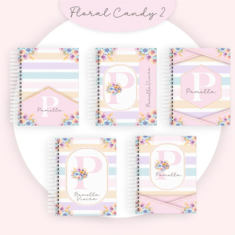 ARQUIVO ENCADERNAÇÃO COMBO FLORAL CANDY 2024 - PAMELLA