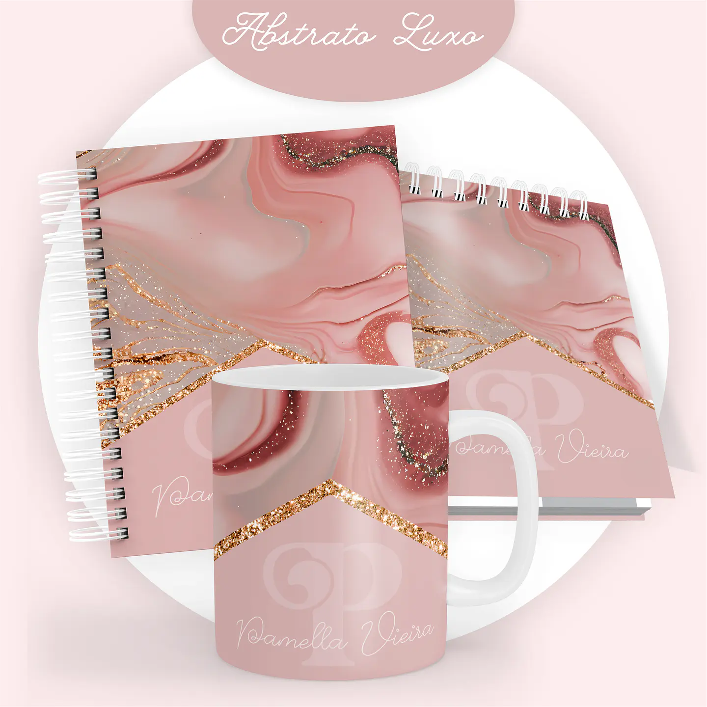 ARQUIVO ENCADERNAÇÃO COMBO ABSTRATO MARROM 2024 - PAMELLA 4