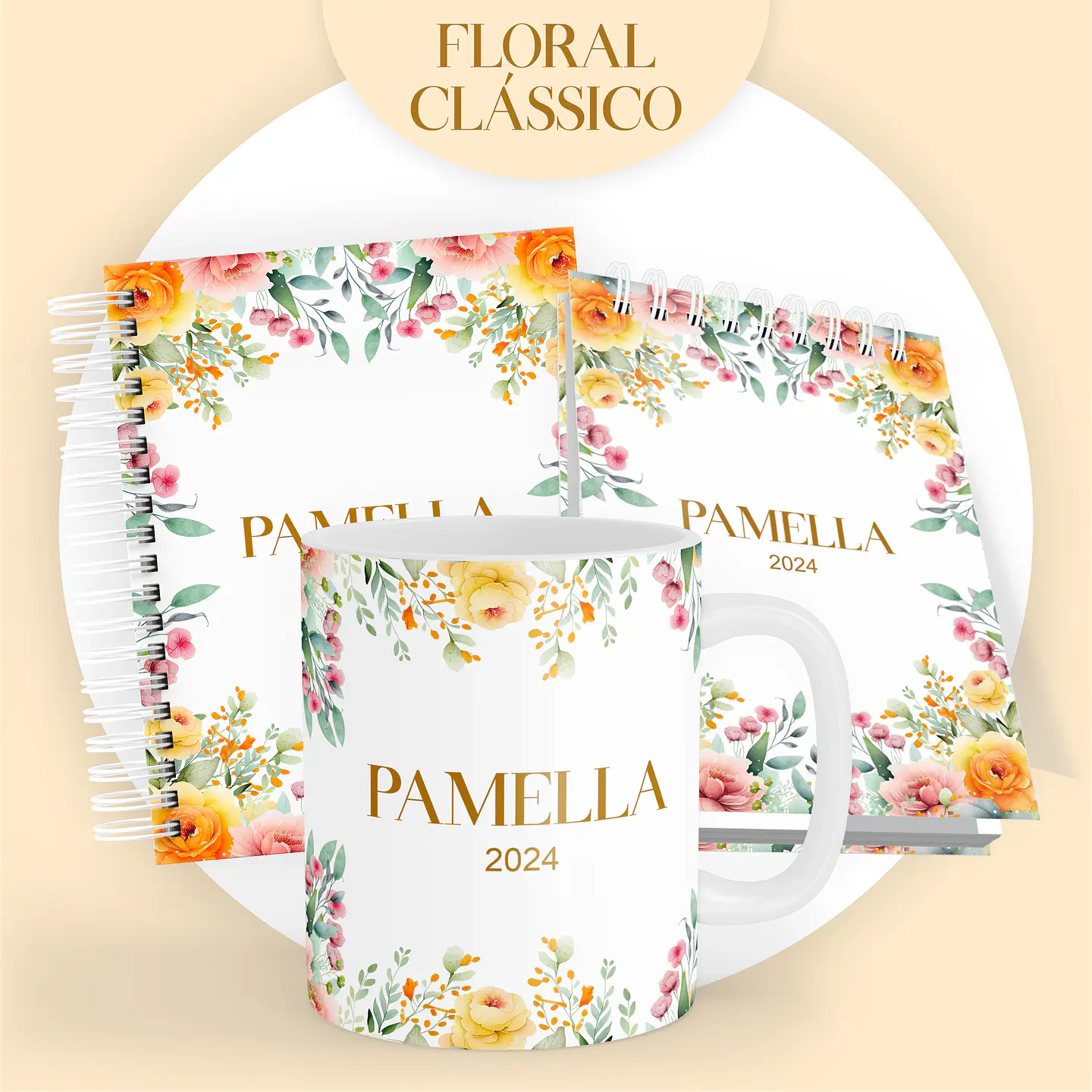 ARQUIVO ENCADERNAÇÃO COMBO FLORAL LARANJA 2024 - PAMELLA 4