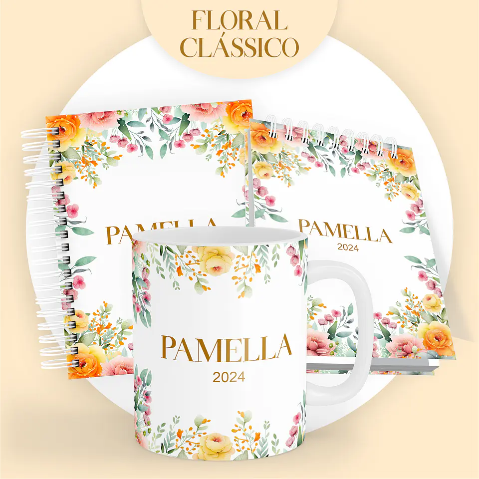 ARQUIVO ENCADERNAÇÃO COMBO FLORAL LARANJA 2024 - PAMELLA 4