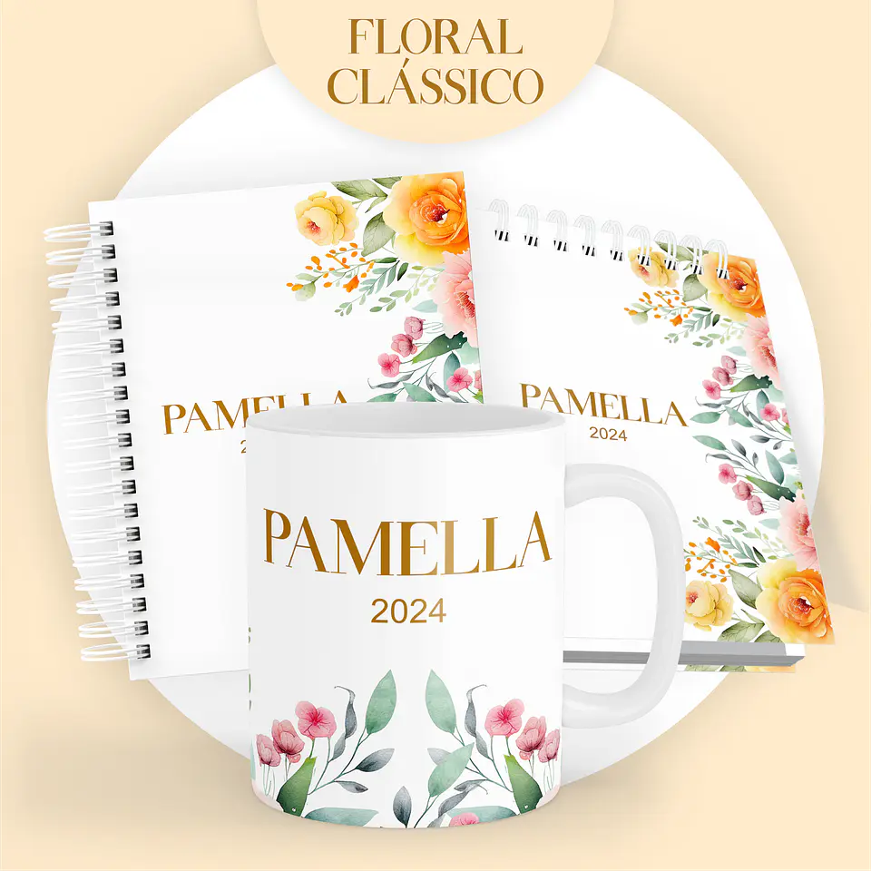 ARQUIVO ENCADERNAÇÃO COMBO FLORAL LARANJA 2024 - PAMELLA 5