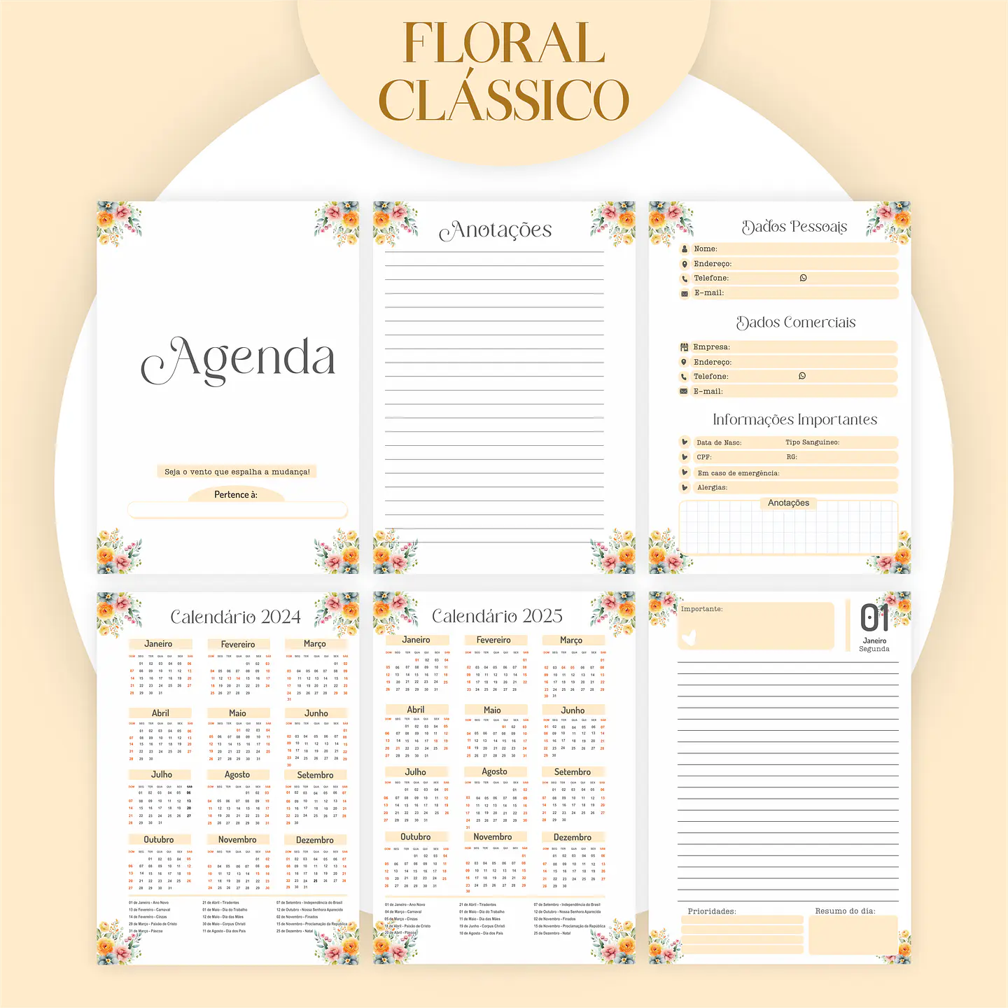 ARQUIVO ENCADERNAÇÃO COMBO FLORAL LARANJA 2024 - PAMELLA 7