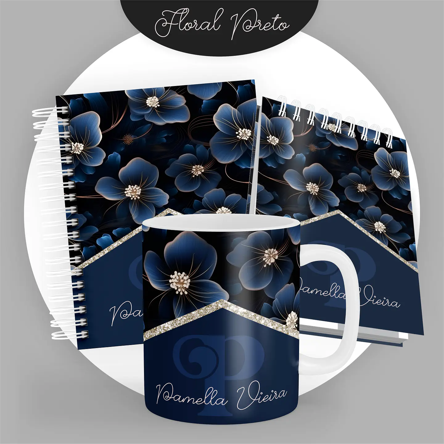 ARQUIVO ENCADERNAÇÃO COMBO FLORAL PRETO 2024 - PAMELLA 3