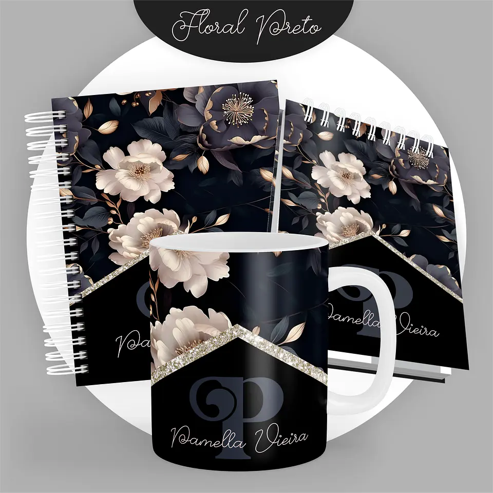 ARQUIVO ENCADERNAÇÃO COMBO FLORAL PRETO 2024 - PAMELLA 6