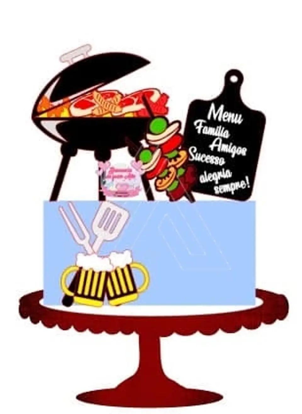 ARQUIVO DE CORTE TOPO DE BOLO CHURRASCO 1