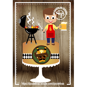 ARQUIVO DE CORTE TOPO DE BOLO CHURRASCO