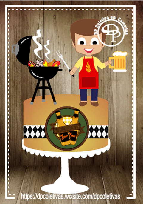 ARQUIVO DE CORTE TOPO DE BOLO CHURRASCO