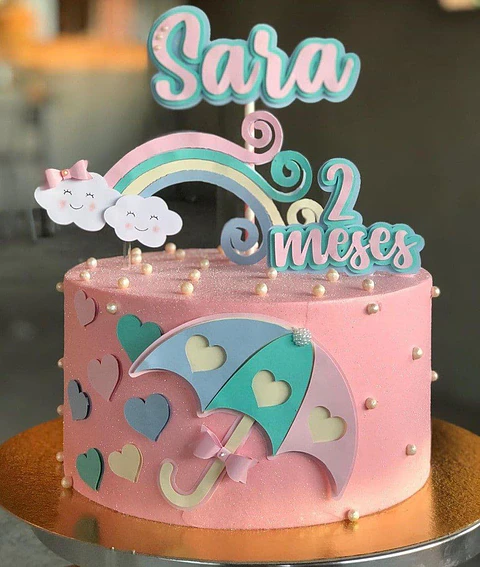 ARQUIVO DE CORTE TOPO DE BOLO CHUVA DE AMOR