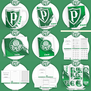 Arquivo Encadernação Kit Escolar Palmeiras - PAMELLA