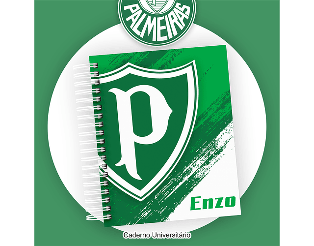 Arquivo Encadernação Kit Escolar Palmeiras - PAMELLA