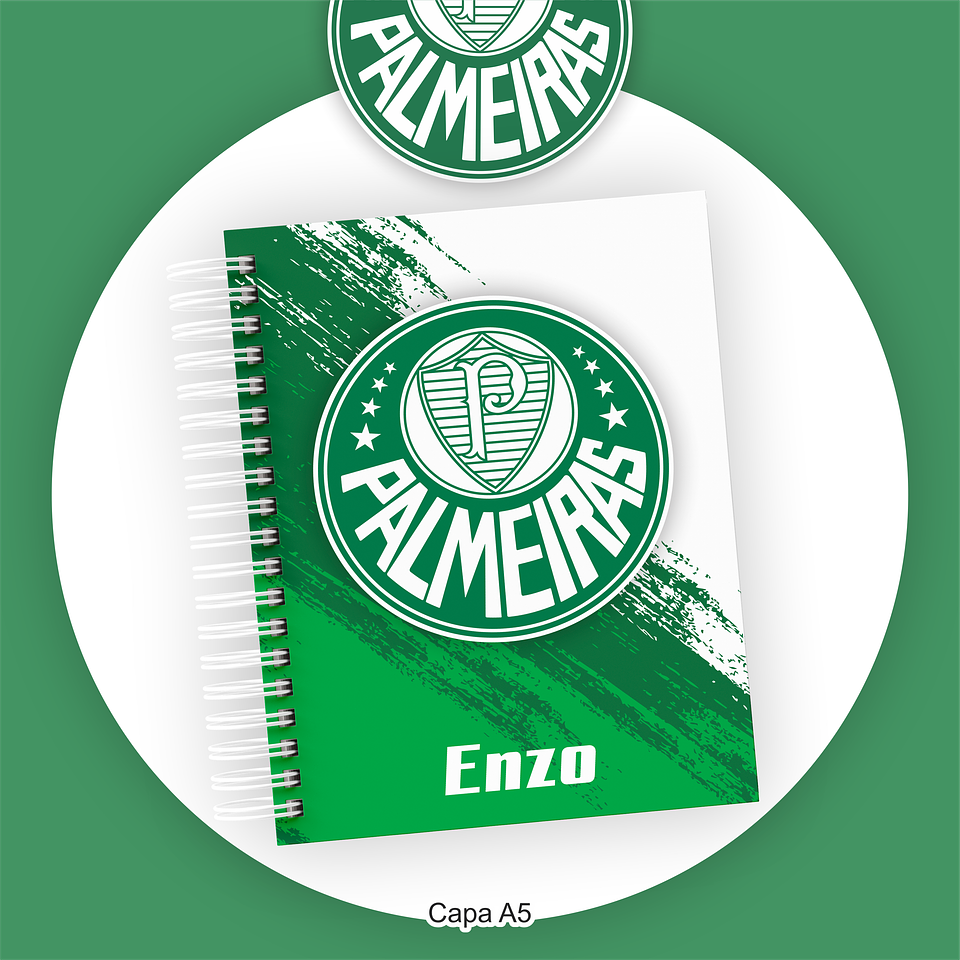 Arquivo Encadernação Kit Escolar Palmeiras - PAMELLA 5