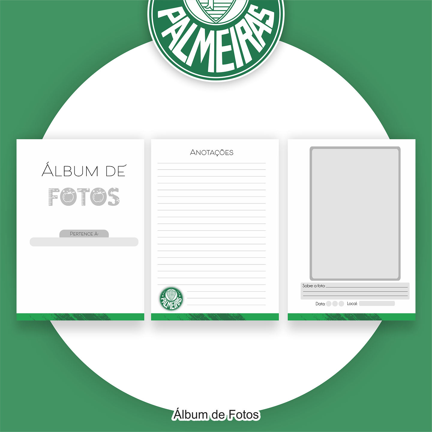 Arquivo Encadernação Kit Escolar Palmeiras - PAMELLA 8