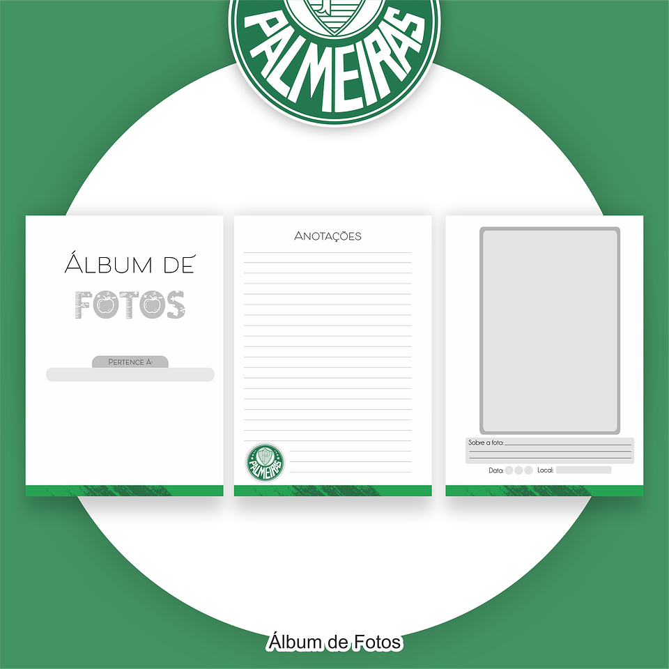 Arquivo Encadernação Kit Escolar Palmeiras - PAMELLA 8