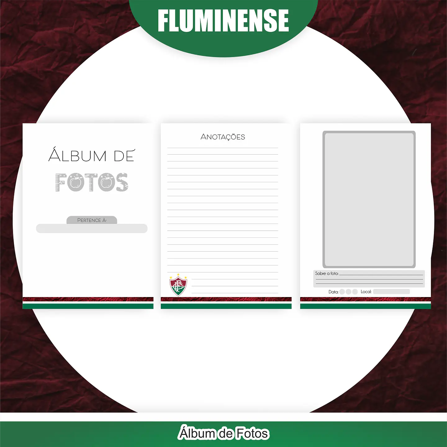 Arquivo Encadernação Kit Escolar Fluminense - PAMELLA 2