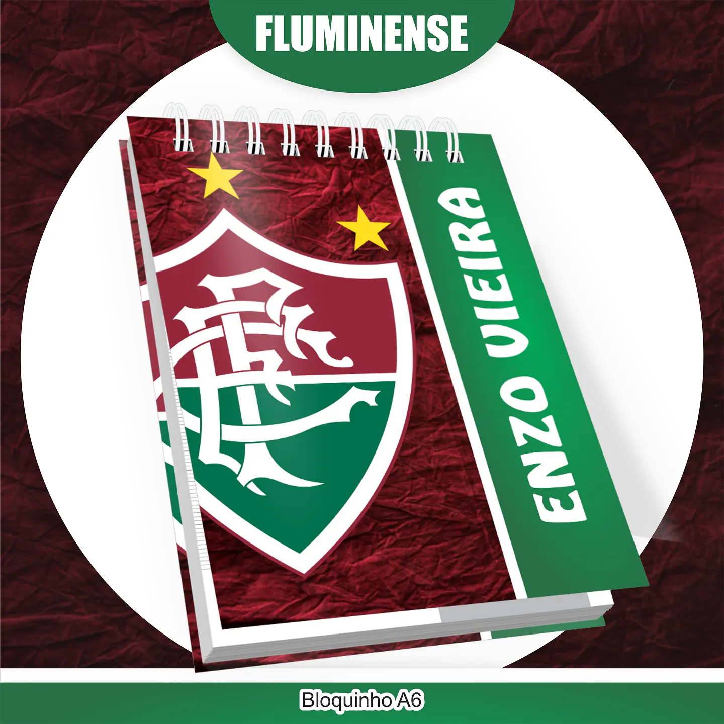 Arquivo Encadernação Kit Escolar Fluminense - PAMELLA 5