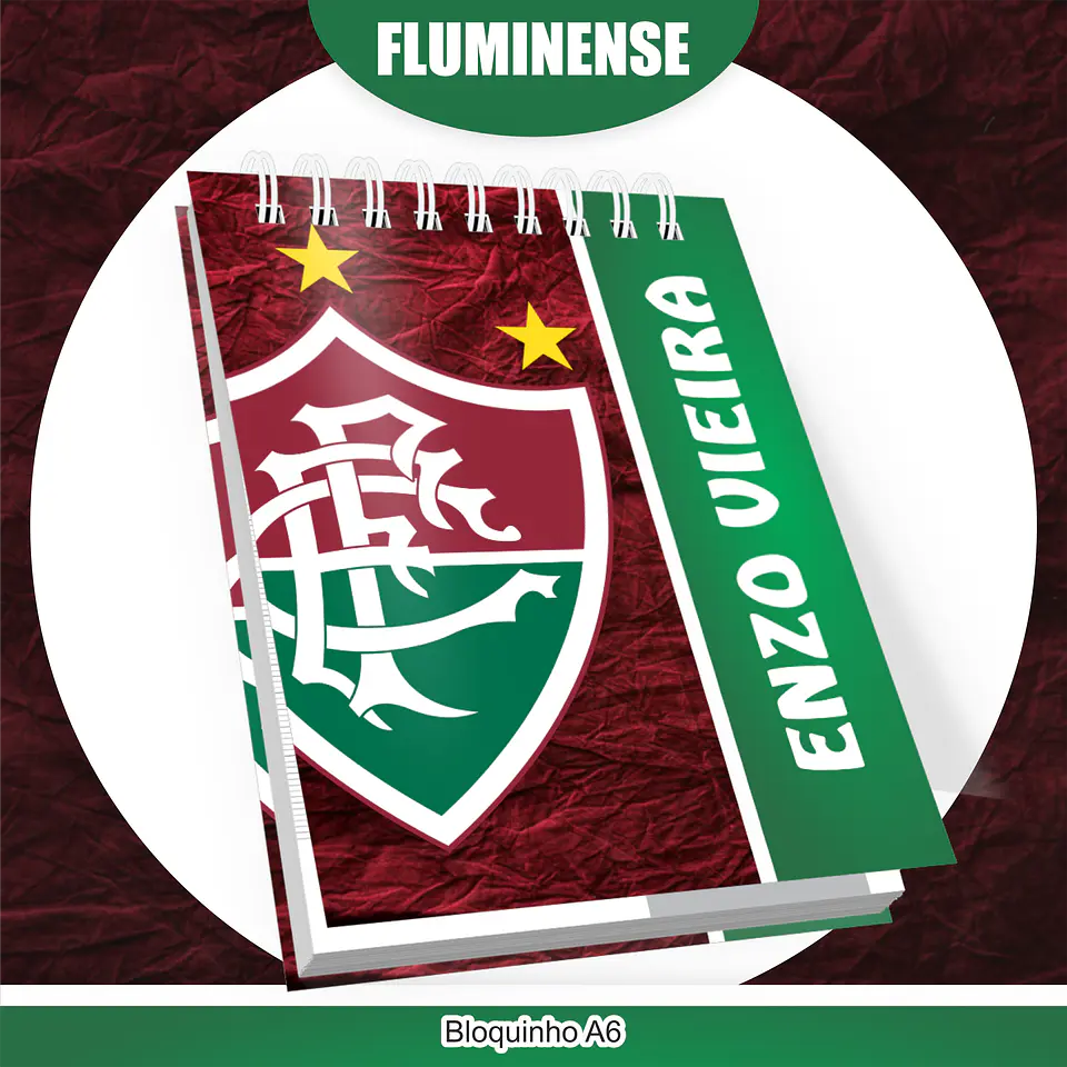 Arquivo Encadernação Kit Escolar Fluminense - PAMELLA 5