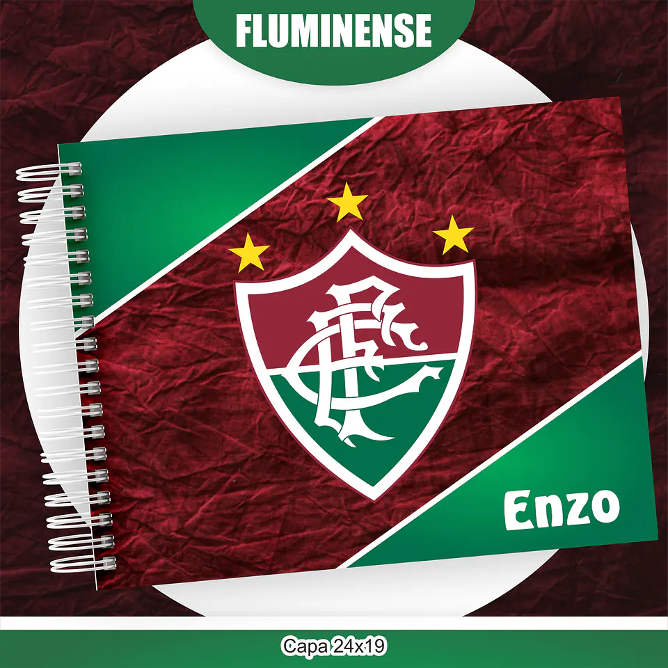Arquivo Encadernação Kit Escolar Fluminense - PAMELLA 6