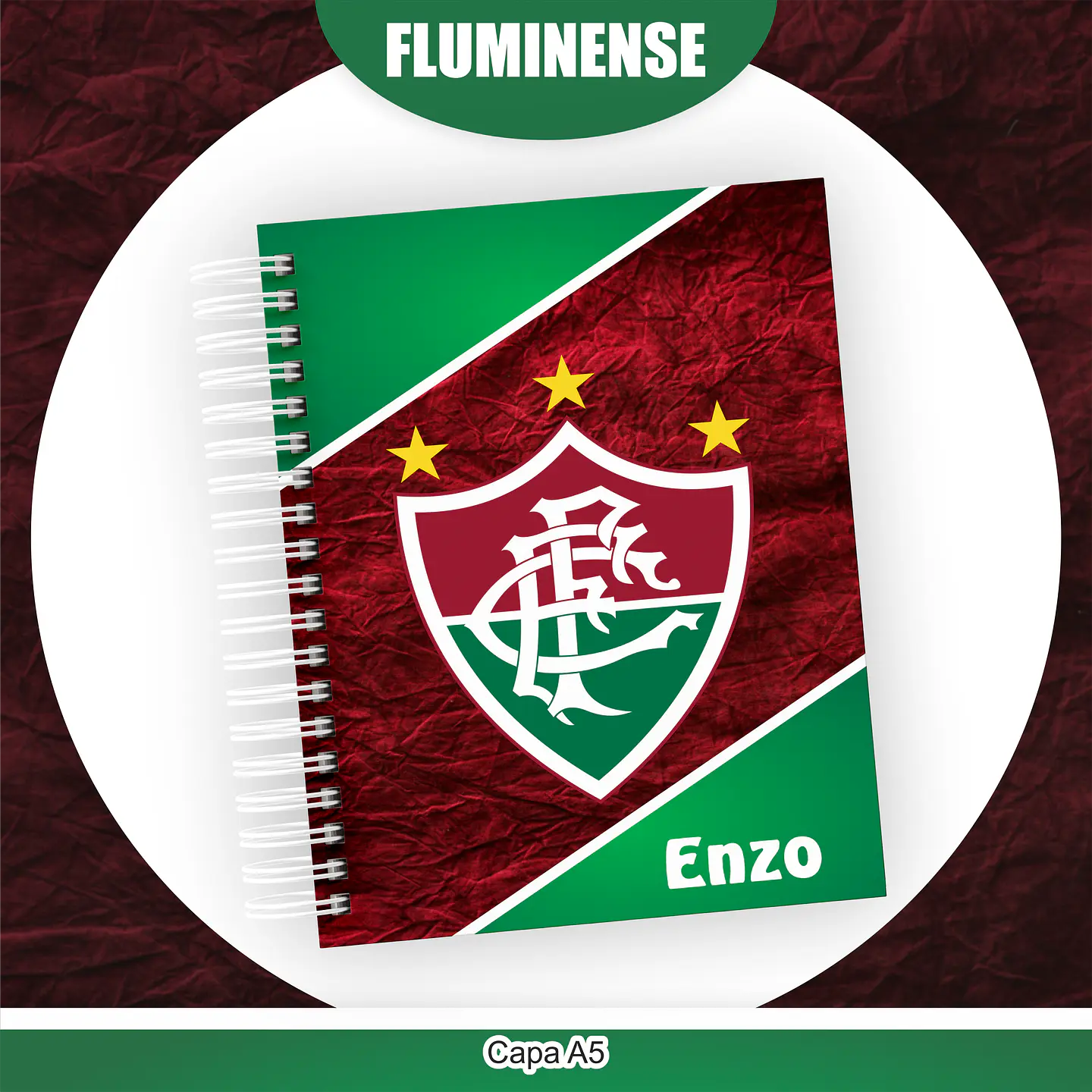 Arquivo Encadernação Kit Escolar Fluminense - PAMELLA 7