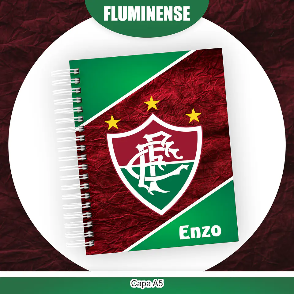 Arquivo Encadernação Kit Escolar Fluminense - PAMELLA 7