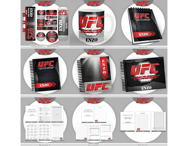 Arquivo Encadernação Kit Escolar UFC - PAMELLA