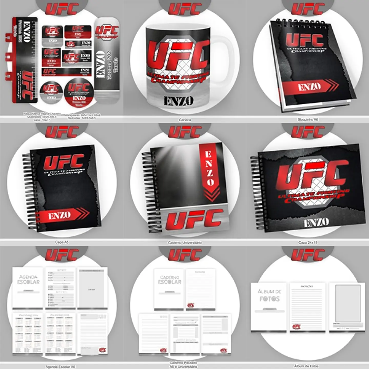 Arquivo Encadernação Kit Escolar UFC - PAMELLA 1