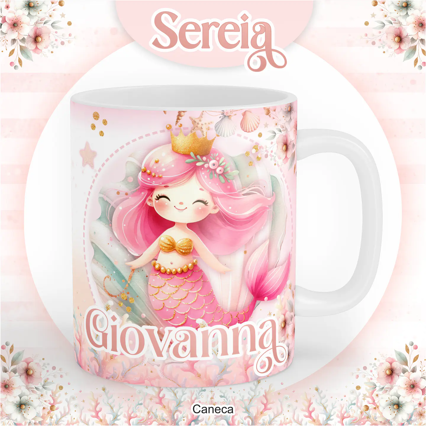 Arquivo Encadernação Kit Escolar Sereia - PAMELLA 2