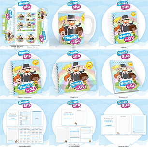 Arquivo Encadernação Kit Escolar Mundo Bita - PAMELLA