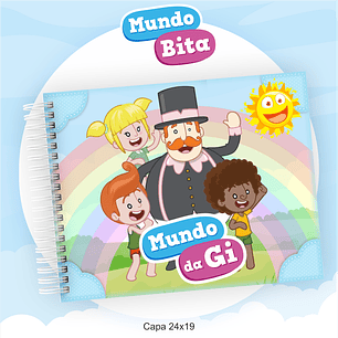 Arquivo Encadernação Kit Escolar Mundo Bita - PAMELLA