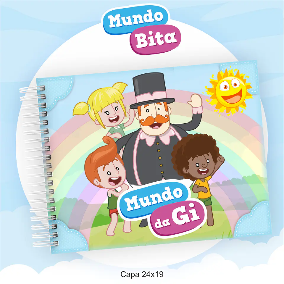 Arquivo Encadernação Kit Escolar Mundo Bita - PAMELLA 2