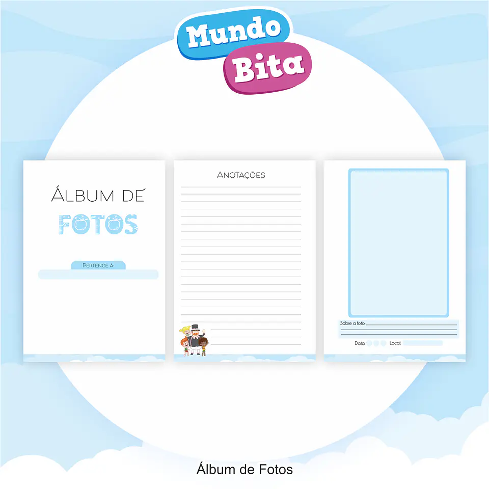 Arquivo Encadernação Kit Escolar Mundo Bita - PAMELLA 6