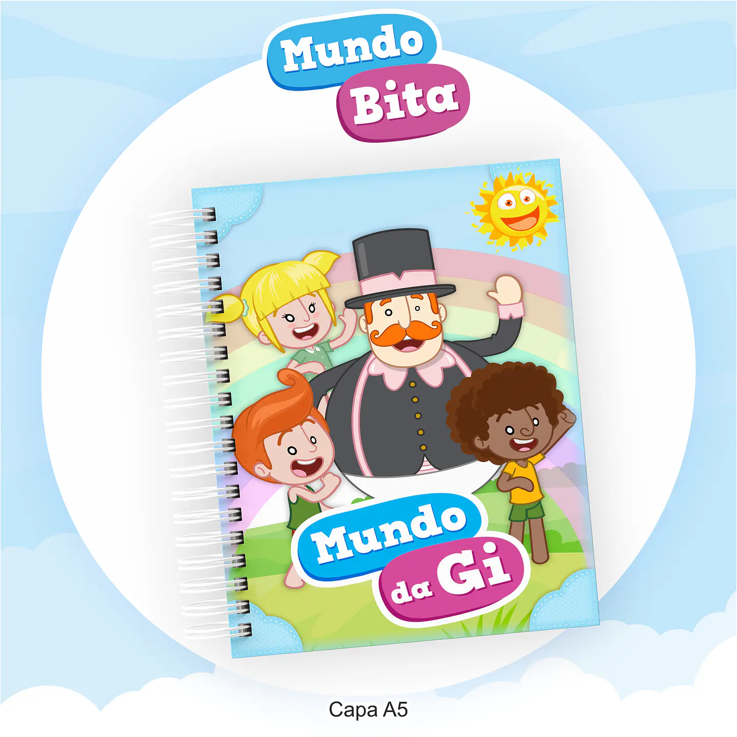 Arquivo Encadernação Kit Escolar Mundo Bita - PAMELLA 9