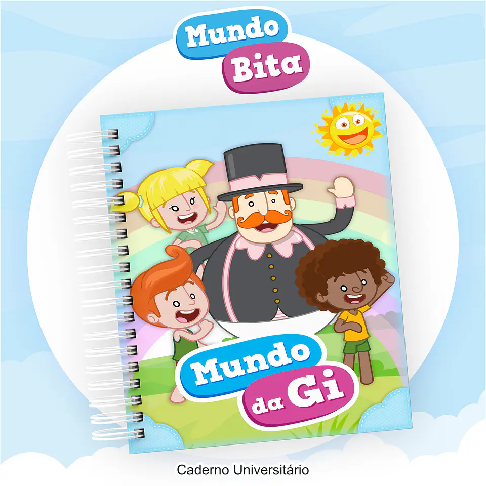 Arquivo Encadernação Kit Escolar Mundo Bita - PAMELLA 10
