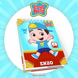 Arquivo Encadernação Kit Escolar Luccas Neto - PAMELLA