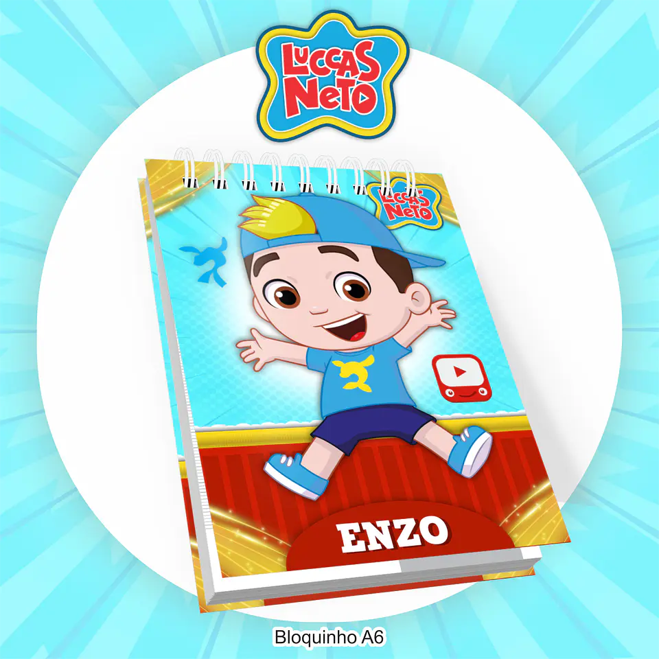 Arquivo Encadernação Kit Escolar Luccas Neto - PAMELLA 2