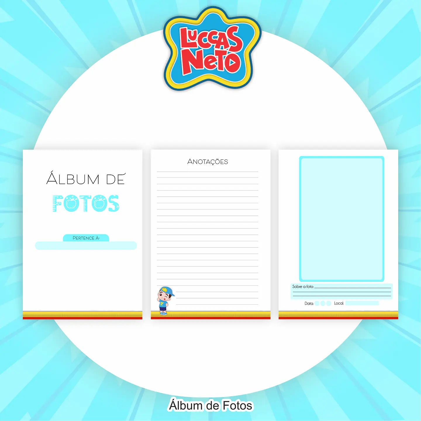Arquivo Encadernação Kit Escolar Luccas Neto - PAMELLA 5