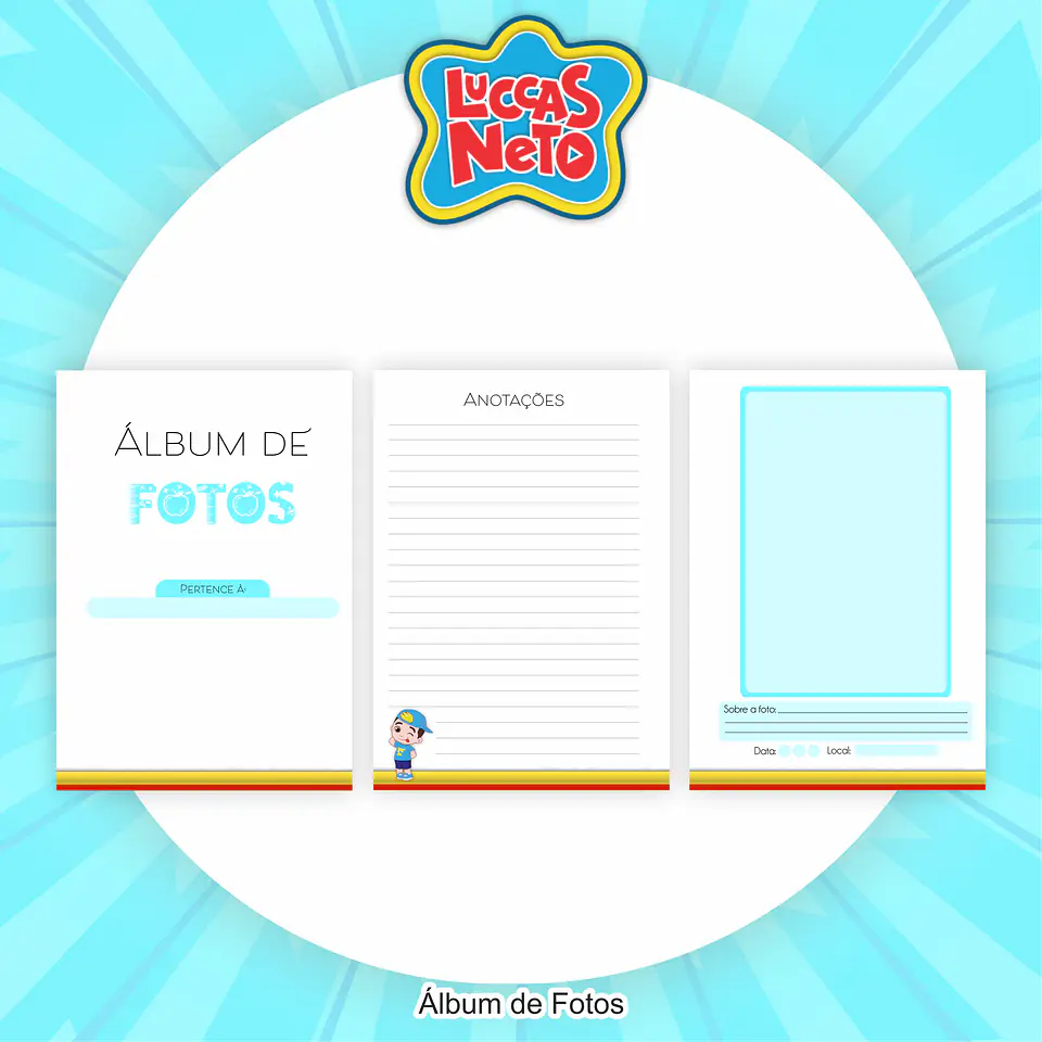 Arquivo Encadernação Kit Escolar Luccas Neto - PAMELLA 5