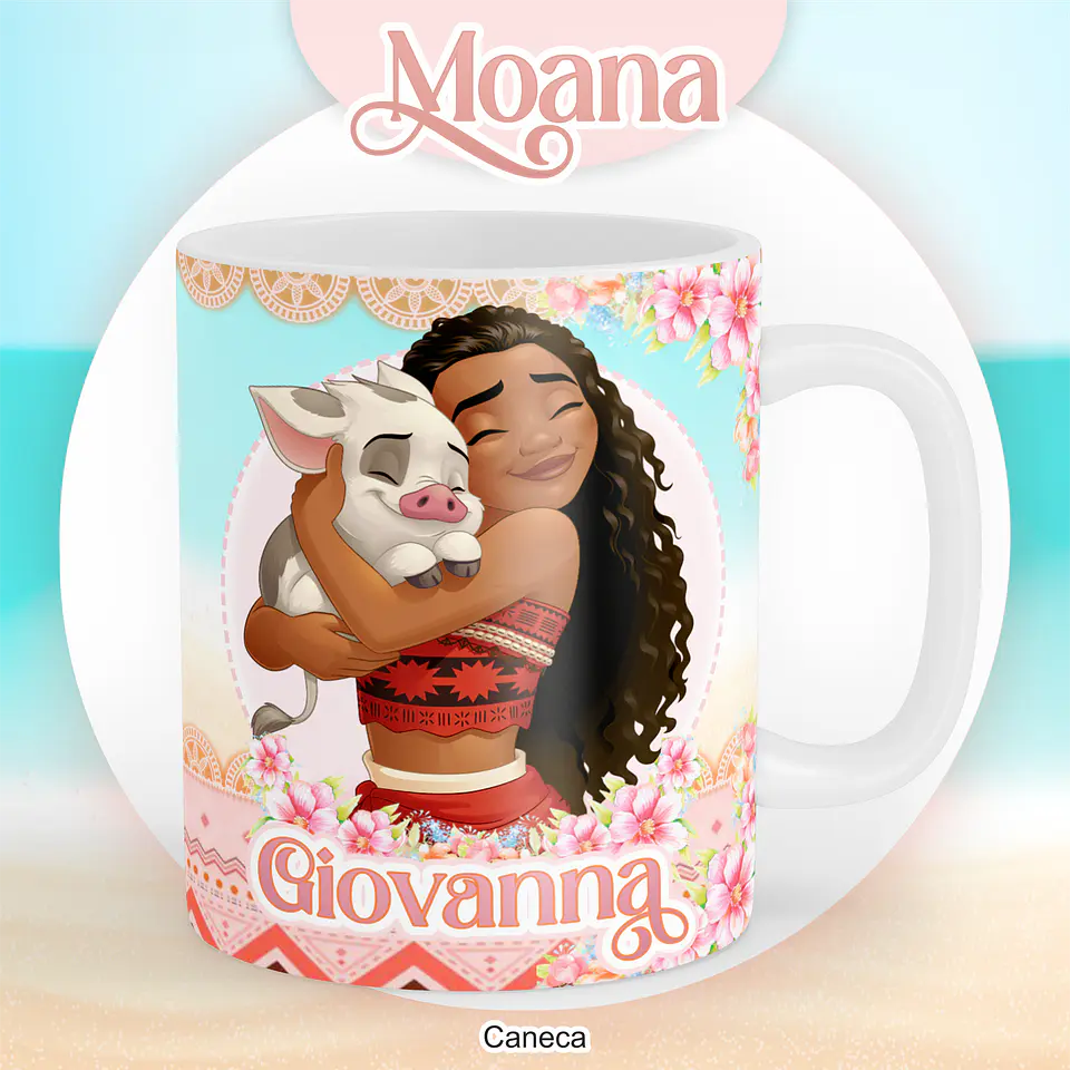 Arquivo Encadernação Kit Escolar Moana - PAMELLA 3