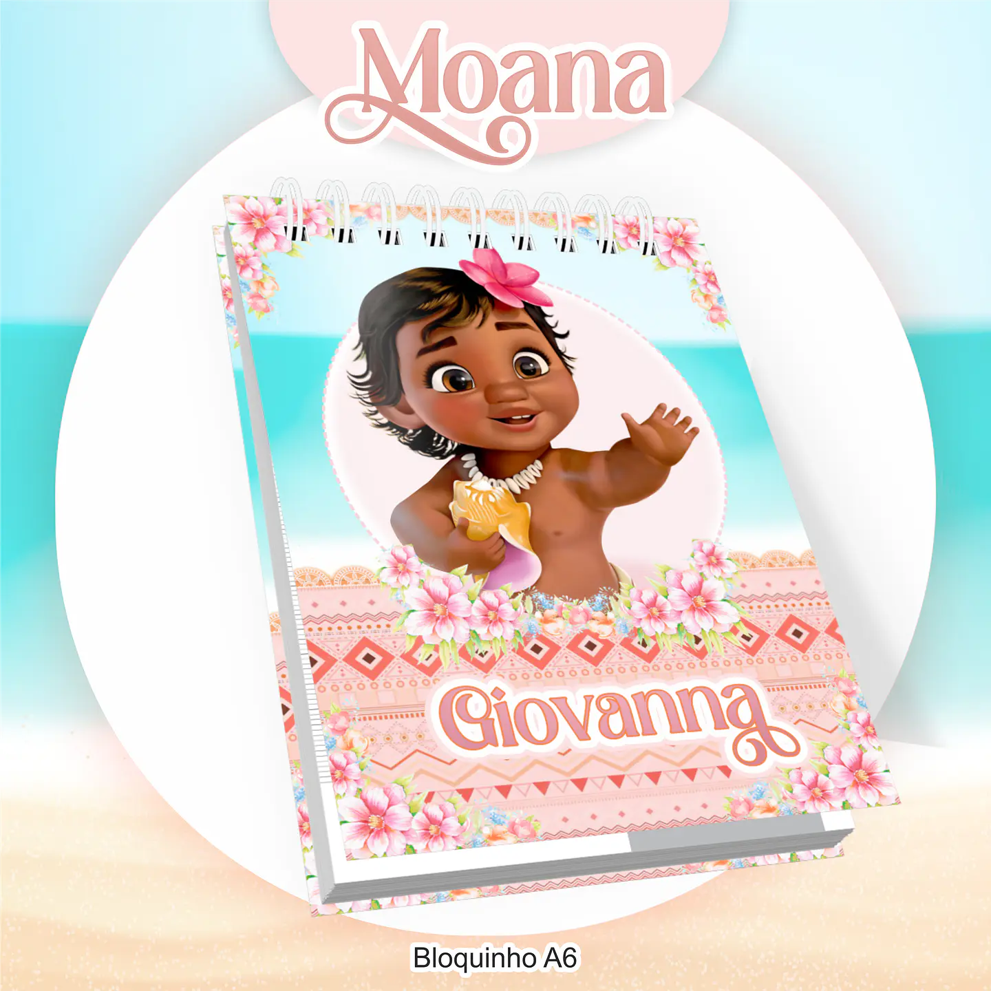 Arquivo Encadernação Kit Escolar Moana - PAMELLA 4