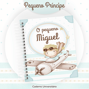 Arquivo Encadernação Kit Escolar O Pequeno Príncipe - PAMELLA