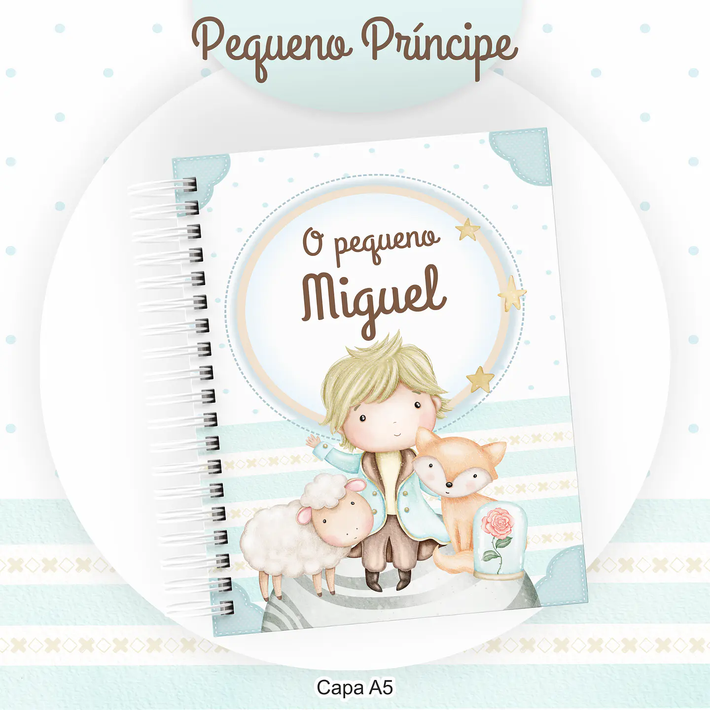 Arquivo Encadernação Kit Escolar O Pequeno Príncipe - PAMELLA 10