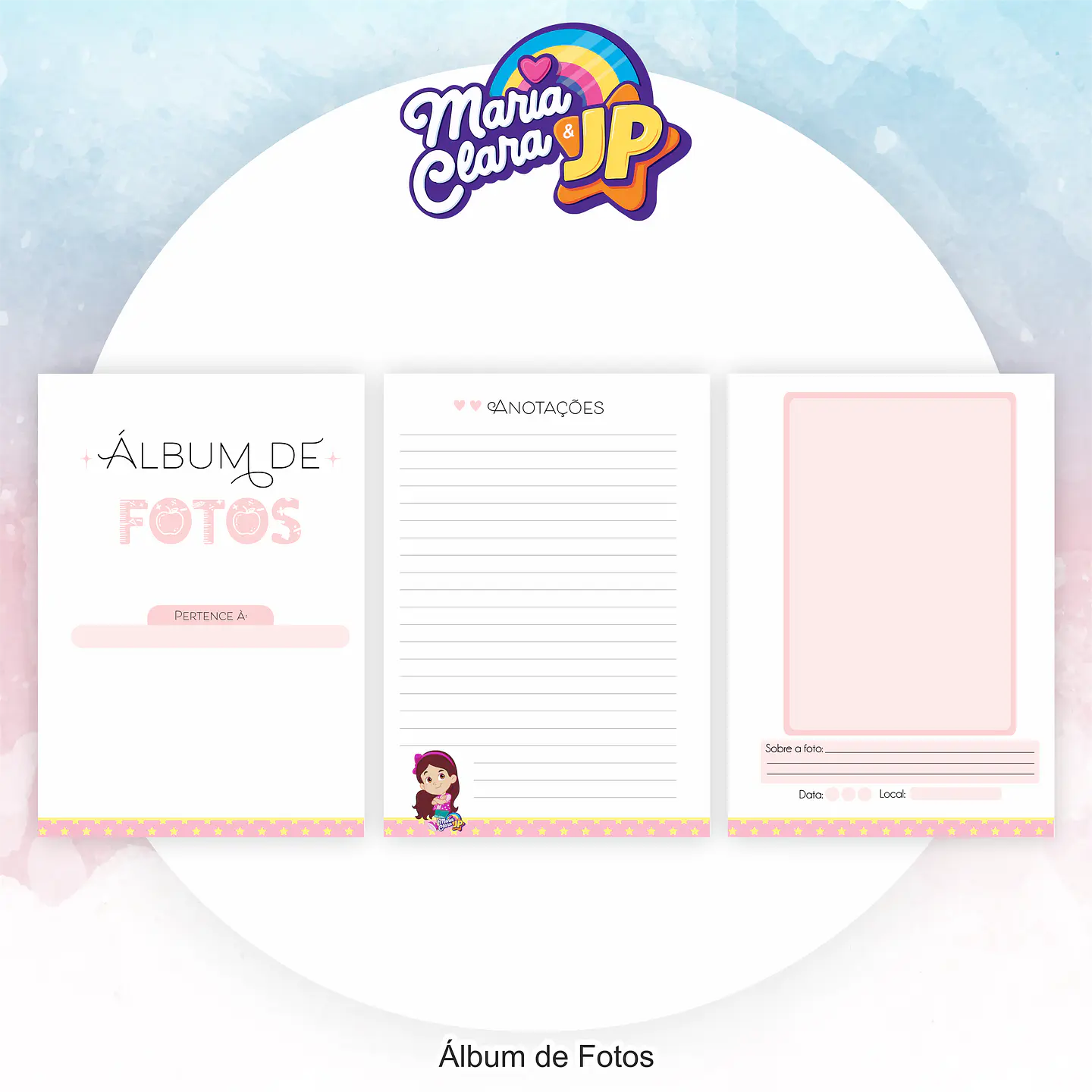 Arquivo Encadernação Kit Escolar Maria Clara e JP - PAMELLA 5