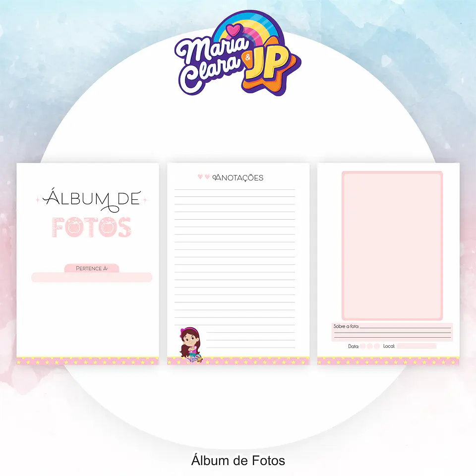 Arquivo Encadernação Kit Escolar Maria Clara e JP - PAMELLA 5