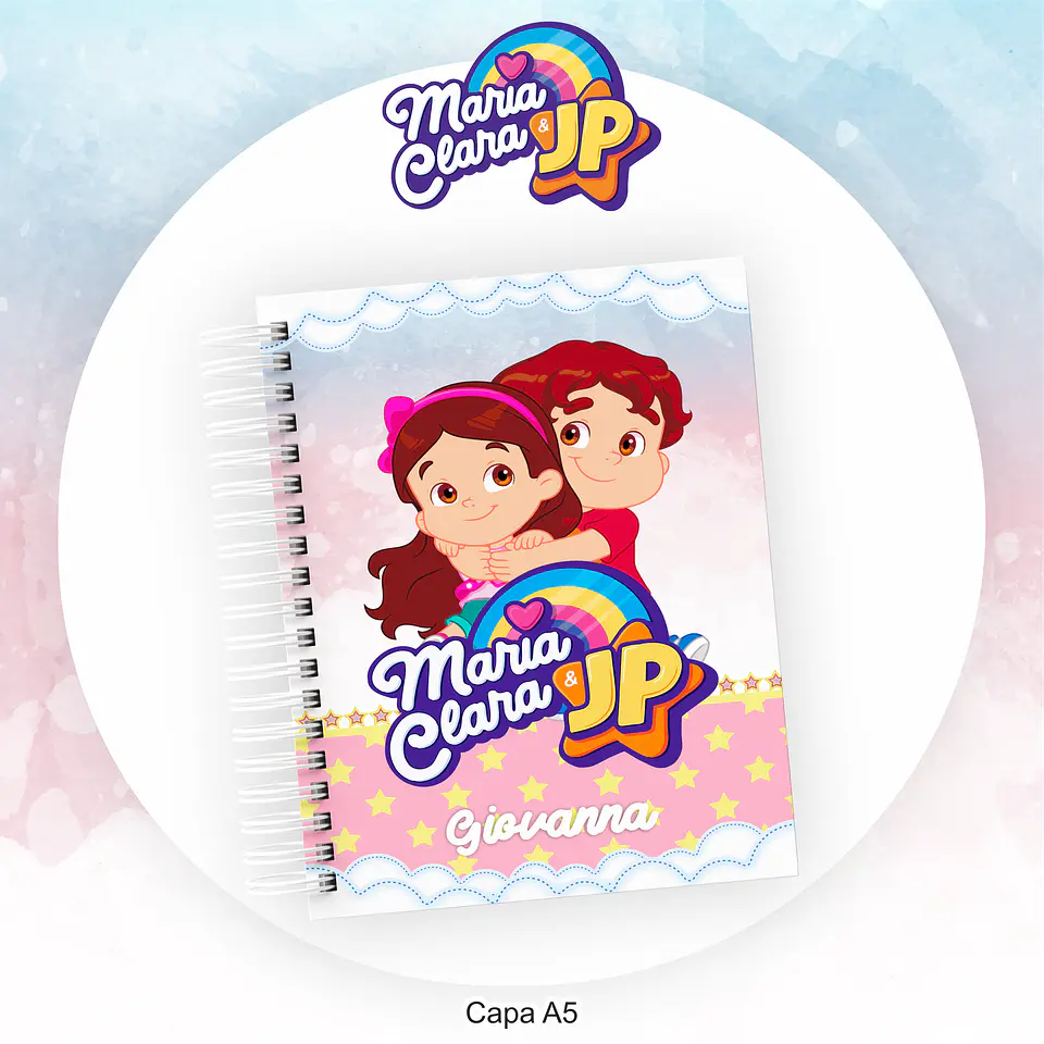 Arquivo Encadernação Kit Escolar Maria Clara e JP - PAMELLA 8