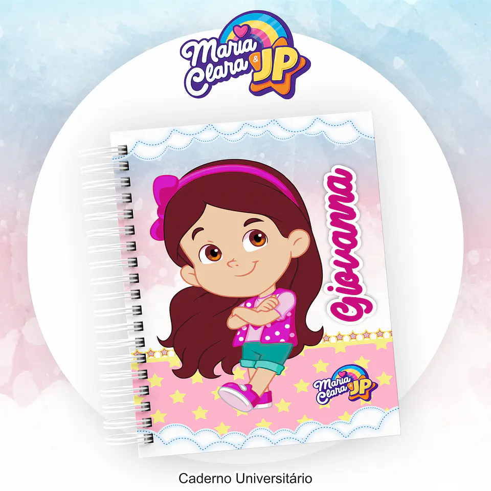 Arquivo Encadernação Kit Escolar Maria Clara e JP - PAMELLA 9