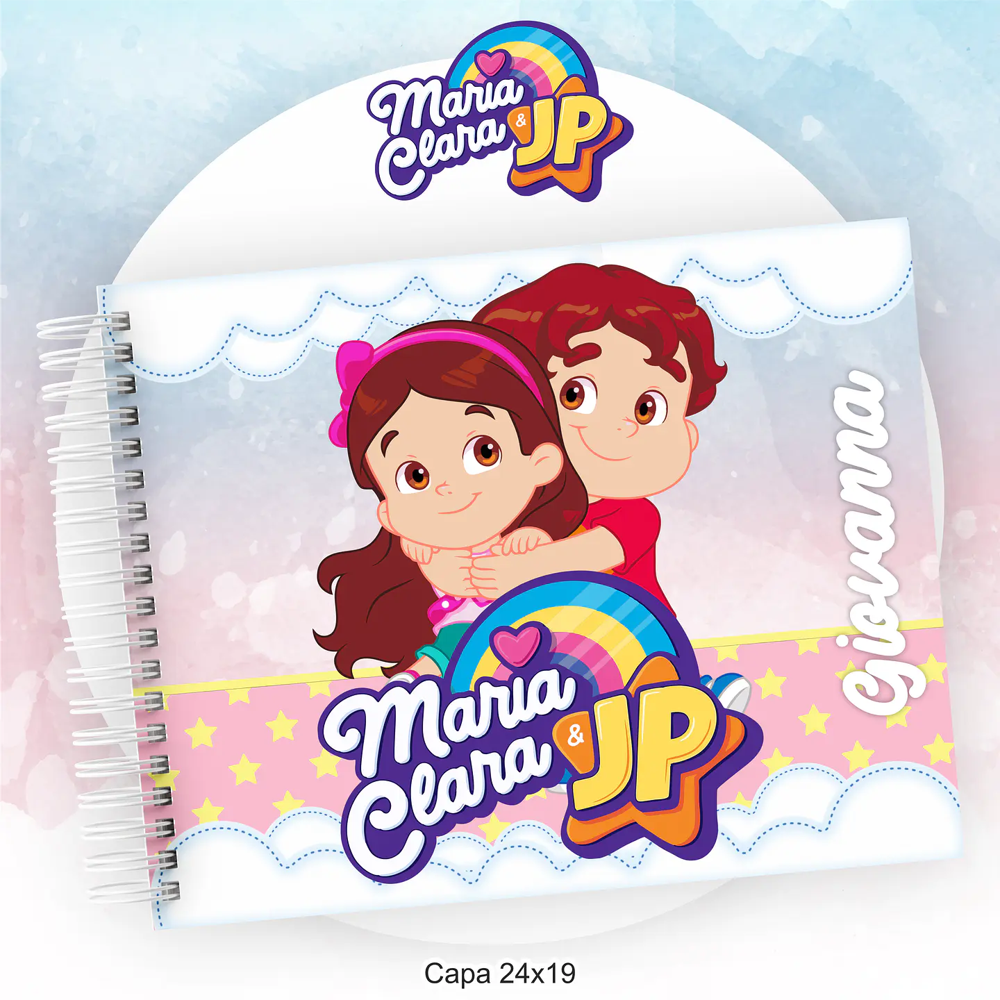 Arquivo Encadernação Kit Escolar Maria Clara e JP - PAMELLA 10