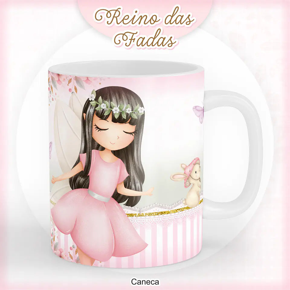 Arquivo Encadernação Kit Escolar Reino das Fadas - PAMELLA 8