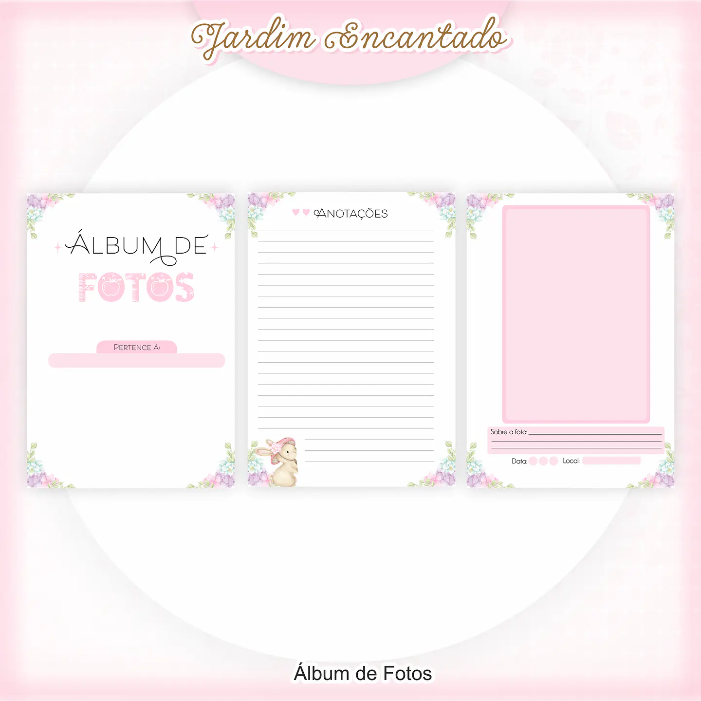 Arquivo Encadernação Kit Escolar Jardim Encantado - PAMELLA 3